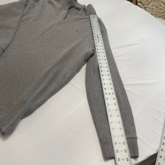 Polo Ralph Lauren Men’s Grey Quarter Zip Sweater Pullover Size XXL - Picture 4 of 7